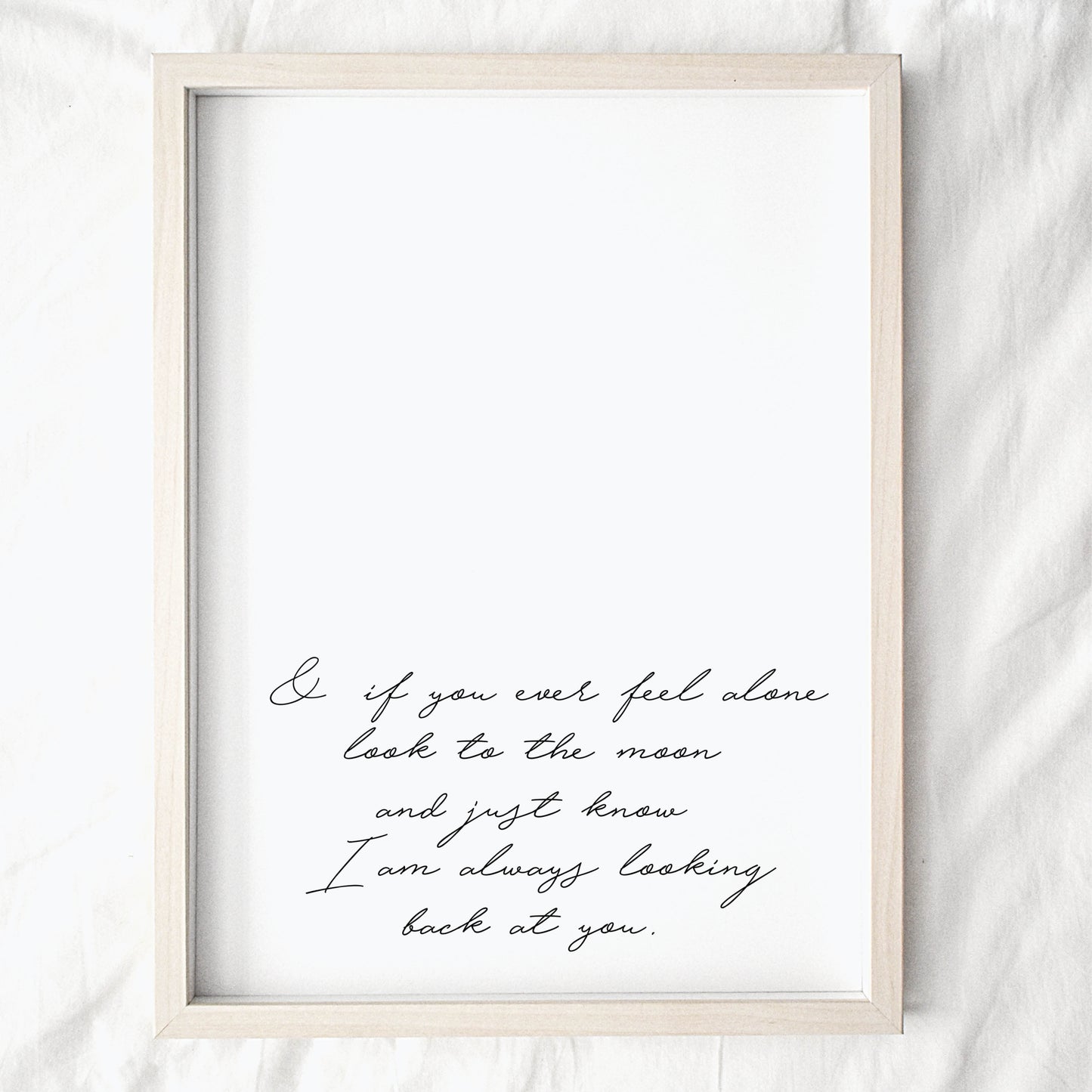 Free Print Look To The Moon