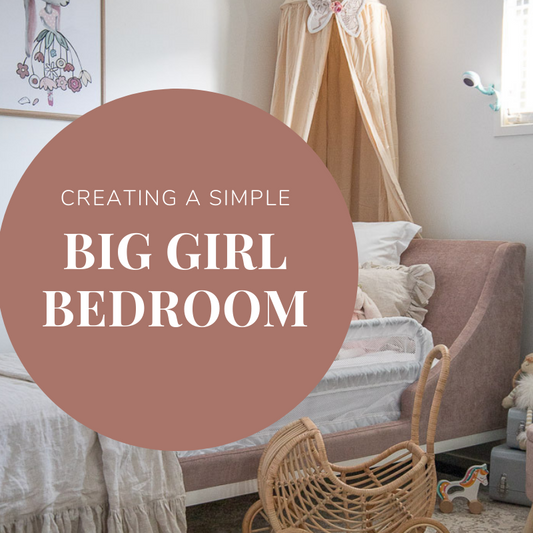 Creating a Big Girl Bedroom