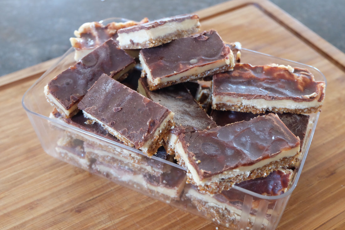 Raw Snickers Slice